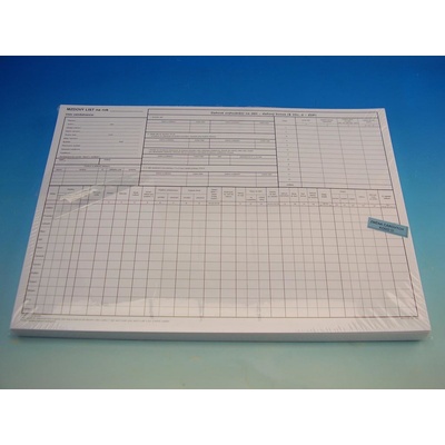 Optys 1131 Mzdový list A3