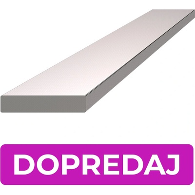 Plochá tyč 25 x 5 x 2000 mm, broušená nerez AISI 304