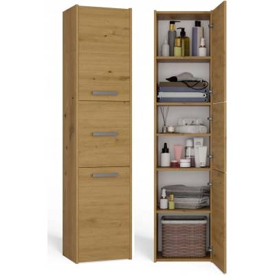 Topeshop S43 ARTISAN koupelnový doplněk Dub