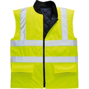 Portwest hi-vis vest s469 / Двустранна светлоотразителна жилетка - hv жълта xl (s469yerxl)
