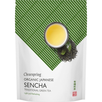 Clearspring Sencha sypaný japonský zelený čaj Bio 90 g