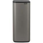 Brabantia Кош за боклук Brabantia Bo Touch 1010130, 30 л, Плавно и безшумно отваряне, Голям отвор, Сив (1010130)