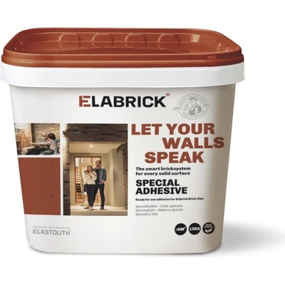 Elastolith Elabrick Lepidlo na obklady 15 kg cementová sivá