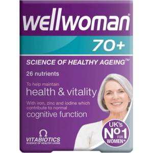 Vitabiotics Wellwoman 70+ [30 Таблетки]