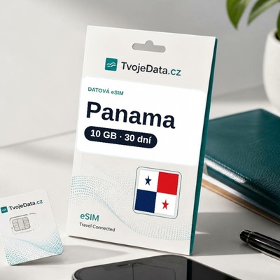 eSIM Panama 10 GB / 29 dní - Panama 70beba17-ff37-49c1-aaf8-dcc99c8c069a