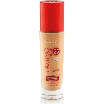 Rimmel London Lasting Finish 25h dlhotrvajúci make-up 100 ivory 30 ml