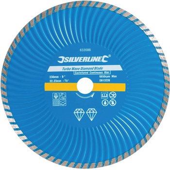 Silverline Diamantový řezný kotouč 230 × 22,23 mm 633588