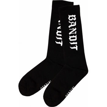 Bandit Intenso dark stylish high socks čierna
