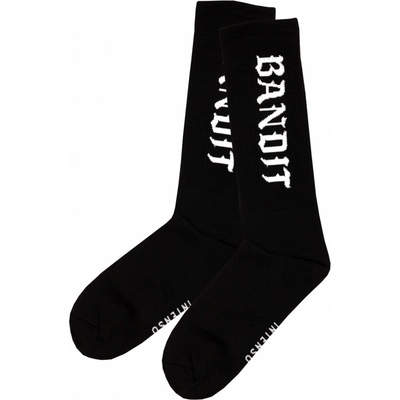 Bandit Intenso dark stylish high socks čierna