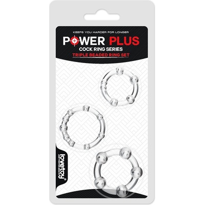 LoveToy Power Plus Triple Donut Ring Set – Zboží Mobilmania