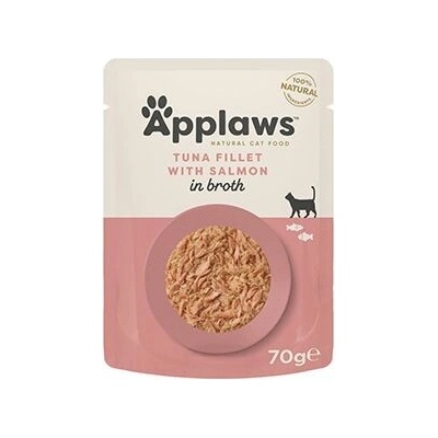 Applaws Cat Adult Broth tuňák s lososem 70 g