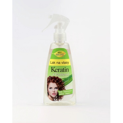 BC Bione BIO lak na vlasy Panthenol + Keratín panthenol, keratín 200 ml
