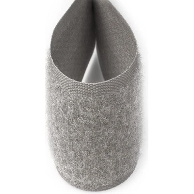 Takoy Suchý zip plyš šedý 2 cm