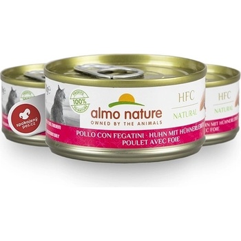 Almo Nature HFC WET CAT kura a játra 70 g