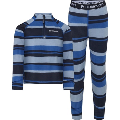Didriksons Детско ски бельо Didriksons Kid's Jadis PR Set 4 Ski underwear - Trails Blue - размер 80 (714-1690-0111)
