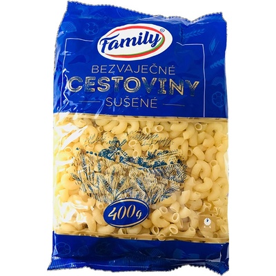 Family bezvaječné cestoviny kolienka 400 g