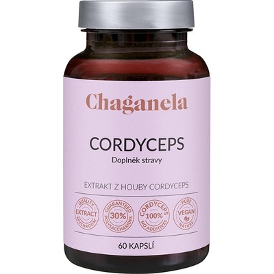 Chaganela extrakt z houby Cordyceps 60 kapslí