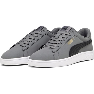 PUMA Мъжки маратонки Puma Smash 3.0 Buck Low-Top Trainers Mens - Grey/Blk/Wht