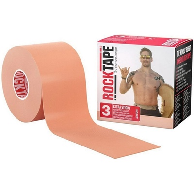 RockTape H2O Kineziologické tejpy béžová 500 x 5 cm
