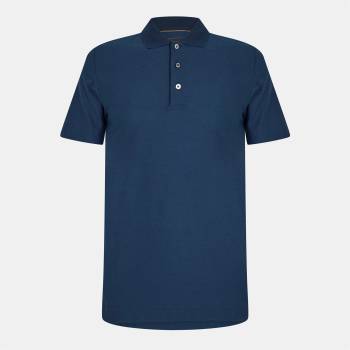 BOSS Блуза с яка BOSS Men's HBC Perry 53 Luxury Polo T-Shirt - Dark Blue