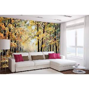 DIMEX ART Самозалепваща се флизелинова фототапета картина - есен 375 x 250 см