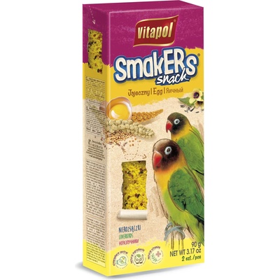 VITAPOL Smakers пръчици за агапорниси - яйчни, 2 бр