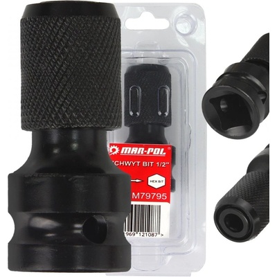 MAR-POL adaptér bitový HEX na 1/2" M79795