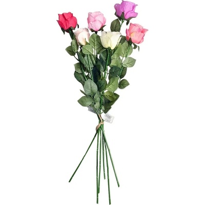 Ruža umelá púčik 72 cm
