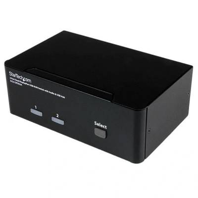 StarTech StarTech. com SV231DPDDUA KVM превключвател Черен (SV231DPDDUA)