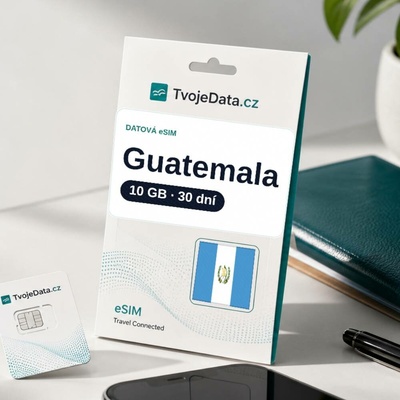 eSIM Guatemala 10 GB / 29 dní
