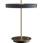 UMAGE Антрацитна LED настолна лампа с метален абажур (височина 41, 5 cm) Asteria Table - UMAGE (2306)