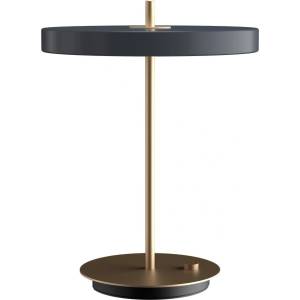 UMAGE Антрацитна LED настолна лампа с метален абажур (височина 41, 5 cm) Asteria Table - UMAGE (2306)