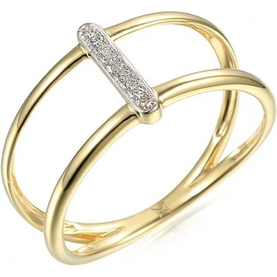 Gems Diamantový prsten Kamari žluté a bílé zlato s brilianty 585 38 1 8040.2ZB0.0.56.HSISC.000
