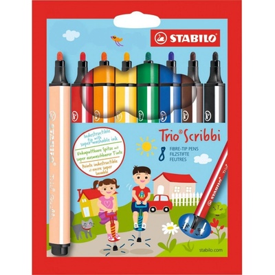 Stabilo Trio Scribbi 368 8ks – Zboží Živě