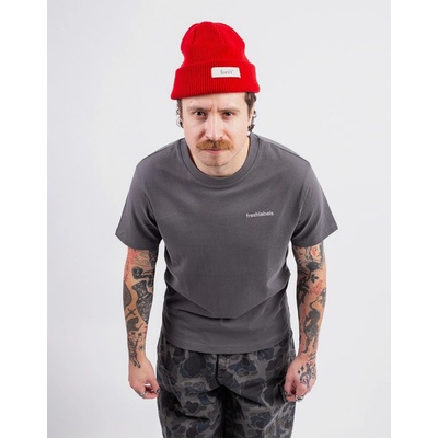 Freshlabels Lowercase Tee Uni Anthracit