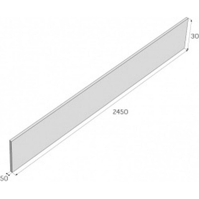 Deska podhrabová PRESBETON PD 1-250 B – 2450×50×300 mm