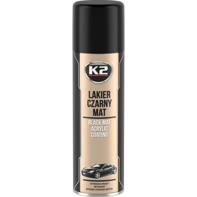 K2 FARBA NA DISKY 500ml - Čierna MATT