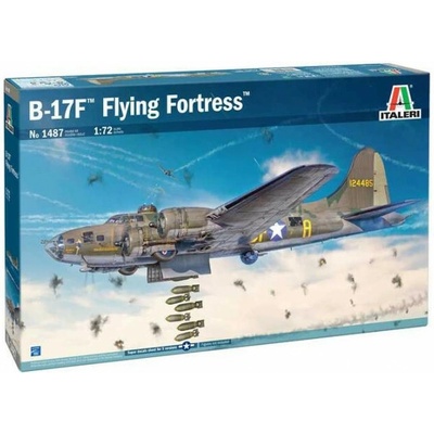 Italeri Model Kit letadlo 1487 B-17F Flying Fortress 1:72