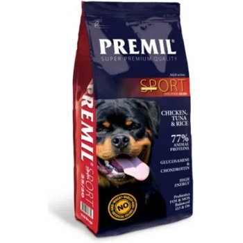 Image 1 of PREMIL Super Premium Super Sport - високо енергийна храна за кучетата, с пилешко месо, 3 кг - Сърбия
