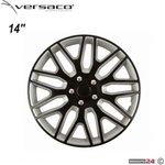 Versaco Тасове за джанти 14'' Versaco Dakar NC Black/Silver