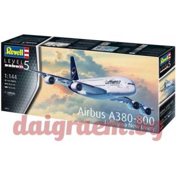 Revell Хоби модел REVELL 03872 - Airbus A380-800 Lufthansa "New Livery (R03872)