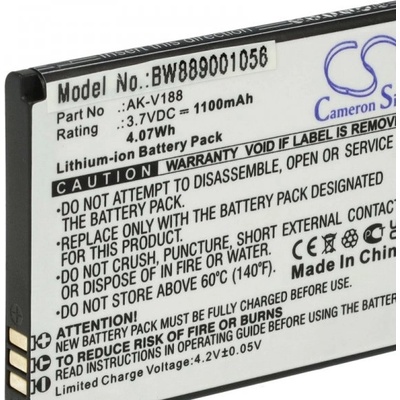 VHBW Батерия за Emporia TouchSmart, AK-V188, 1100 mAh (889001056)