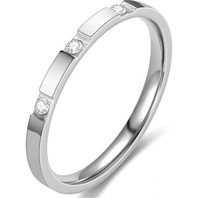HARAHU Пръстен UL-17522 - Сребърен / 59mm KP17522
