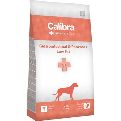 Calibra VD Dog Gastrointestinal & Pancreas Low Fat 2 kg