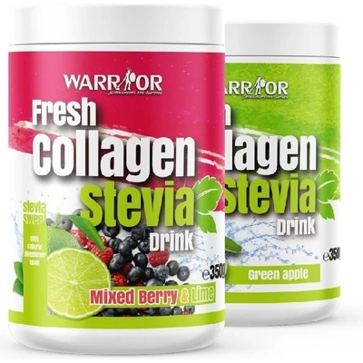 WARRIOR Fresh Collagen Stevia Drink Mixed Berry and Lime 350 g