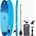 Aqua Marina SUP дъска Aqua Marina Vapor All-around iSUP 10'4" aqua splash