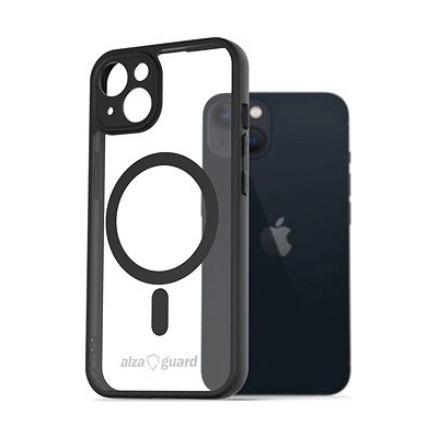AlzaGuard Clear TPU Case Compatible with Magsafe pro iPhone 13 černé
