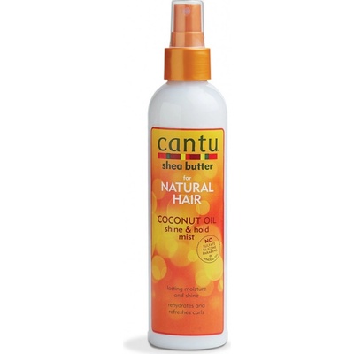 Cantu Natural Coconut Oil Shine & Hold Mist Sprej 237 ml