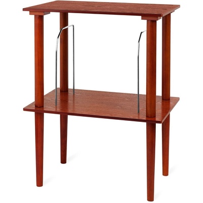 Victrola Wooden Stand with Record Holder Мебели за LP записи Mahogany (5060647650896)