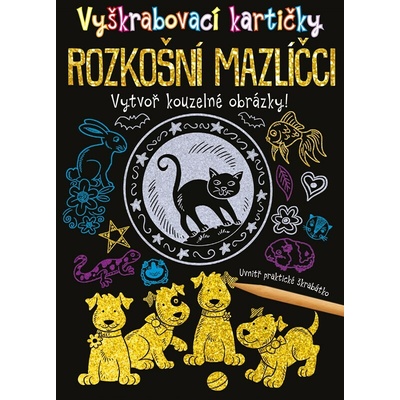 Vyškrabovací kartičky Rozkošní mazlíčci